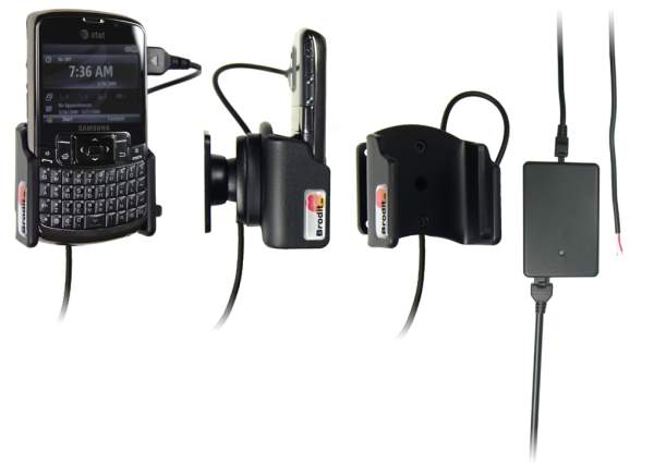 Brodit 513034 Mobile Phone Halter - Samsung Jack SGH-i637 aktiv mit Molex-Adapter