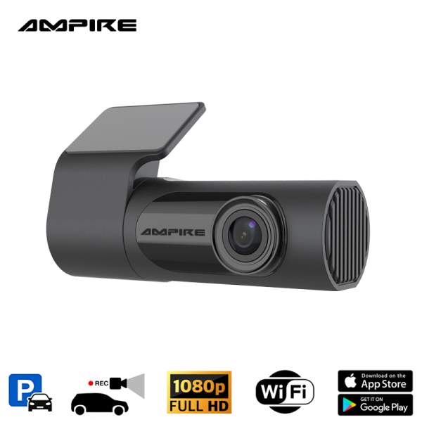 Ampire DC1-ECO AMPIRE Dashcam in 1080p (Full-HD) Auflösung, WiFi
