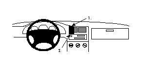 BRODIT 852097 ProClip Halterung - SEAT Toledo 1995 - 1999a