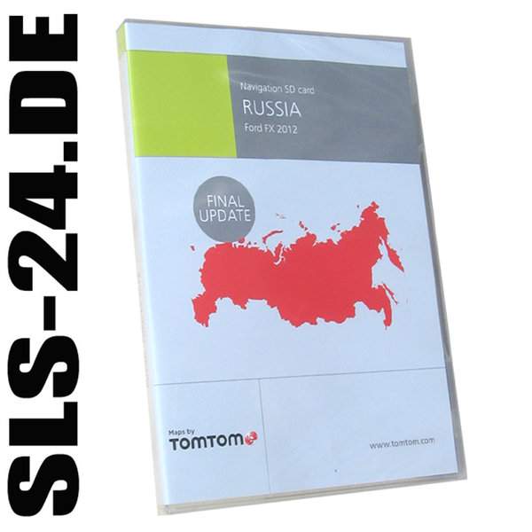 Tele Atlas Ford FX SD-Karte Russland Russia 2012 Navigationssoftware