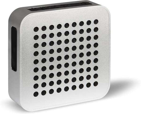 BLAUPUNKT BT 50 SV Bluetooth Lautsprecher mit Mikrofon für Freisprecheinrichtung wireless 5 W silber