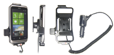Brodit 512299 Mobile Phone Halter - HTC Radar - aktiv - Halterung mit KFZ-Ladekabel