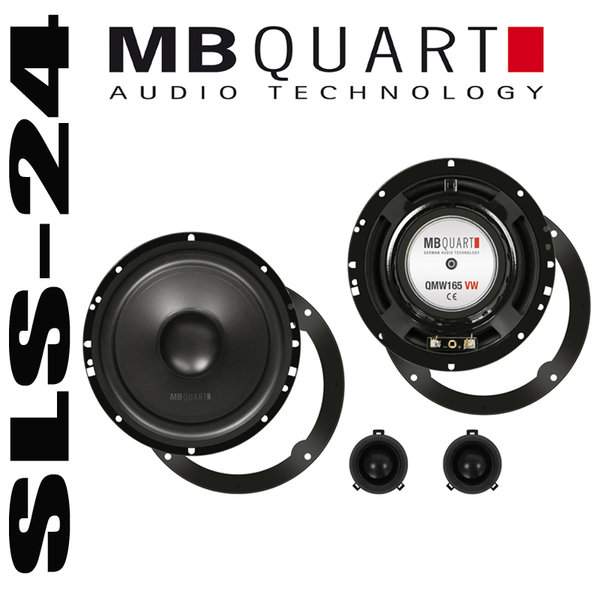 MB-Quart QM165 Golf IV, Passat, Bora, Polo 9N Lautsprecher Komponentensystem