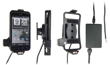 Brodit 513246 Mobile Phone Halter - HTC Incredible S - aktiv - Halterung mit Molex Adapter