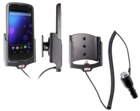 Brodit 512488 Mobile Phone Halter - LG NEXUS 4 mit Bumper aktiv - Halterung mit KFZ-Ladekabel