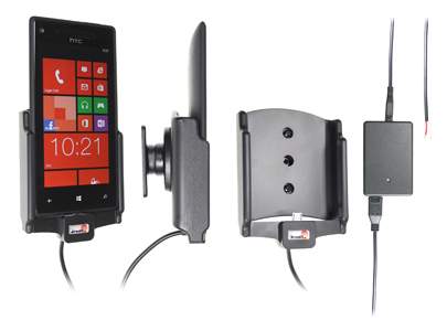Brodit 513454 Mobile Phone Halter - HTC 8X - aktiv - Halterung mit Molex Adapter