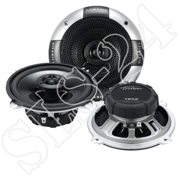 Hifonics TR52 130mm/13cm 2-Wege-Koaxial-Lautsprecher 4 Ohm 160 Watt geringe Einbautiefe Triton Serie