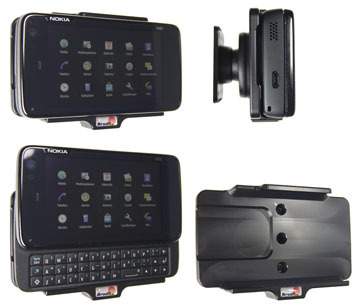 Brodit 511099 Mobile Phone Halter - Nokia N900 Handy Halterung - passiv - mit Kugelgelenk