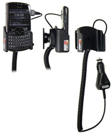 Brodit 512034 Mobile Phone Halter - Samsung Jack SGH-i637 aktiv mit KFZ-Ladekabel