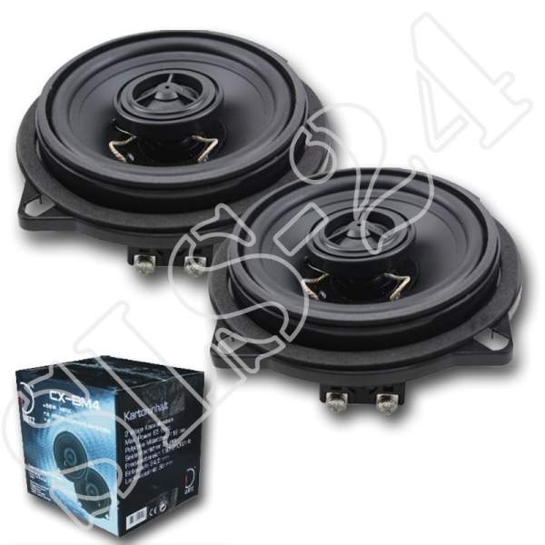 Dietz 2-Wege Koax-Lautsprecher 4 Zoll, 65 Watt für BMW 1er 3er 5er - 1 Paar Boxen Auto Speaker