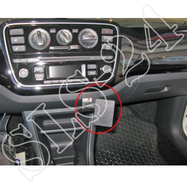 BRODIT 855132 ProClip Halterung - für VW UP - Seat Mii - Skoda Citigo ab 2015 - GPS/ Navi Konsole