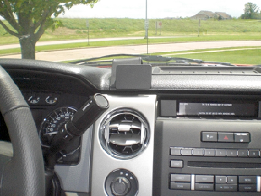 BRODIT 854638 ProClip Halterung - Ford F-Serie 150 ab Baujahr 2009 KFZ-Halter für Navigation / GPS