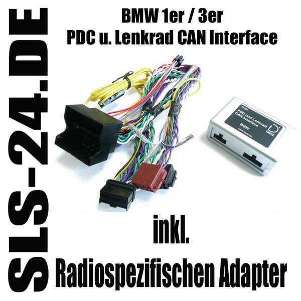 Dietz 61167 CAN BUS Interface BMW 1er ab 2004 3er ab 2005 inkl. spezifischen Radioadapter