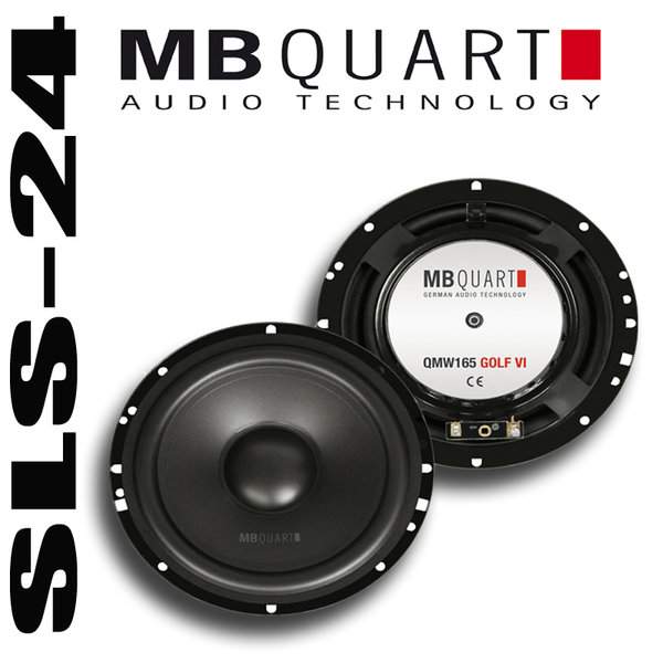MB-Quart QMW165 Golf VI, Scirocco, Polo 6R Lautsprecher-Komponentensystem