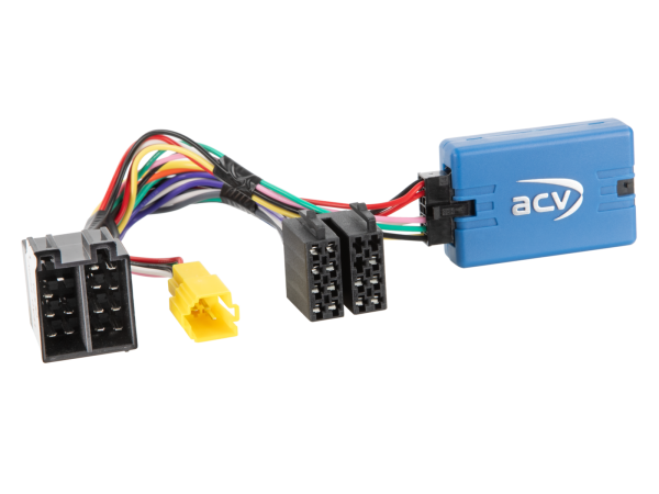 ACV 42srn012 Lenkrad-Adapter für Renault ISO/Mini ISO OEM Gerät ohne Display inkl. Multilead