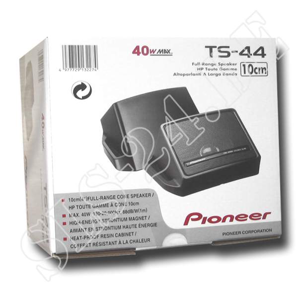 Pioneer TS-44 Breitband-Aufbaulautsprecher 40 Watt 10cm Aufbau Lautsprecher