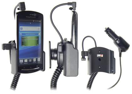 Brodit 512269 Mobile Phone Halter - Sony Ericsson Xperia neo - aktiv - Halter mit KFZ Ladekabel