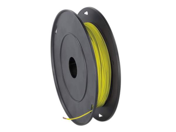ACV 50-075-100-4 Spule FLRY Kabel 0.75 mm² gelb 100 Meter