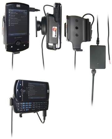 Brodit 971295 - PDA Halter - HP iPAQ Data Messenger - Halterung - aktiv - mit Molex-Adapter