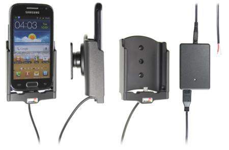 Brodit 513405 Mobile Phone Halter - Samsung Galaxy Ace 2 - aktiv - Handy Halterung mit Molex Adapter
