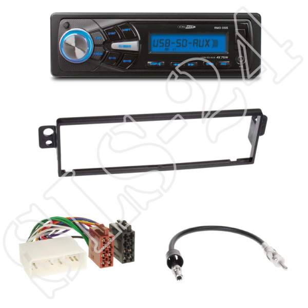 Radioeinbauset 1-DIN Chevrolet Kalos (KLS) + Caliber RMD050DAB-BT Autoradio USB/SD/FM/AUX-IN/MP3