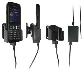 Brodit 971180 Mobile Phone Halter - Nokia E51 Handy Halterung - aktiv - Molex-Adapter