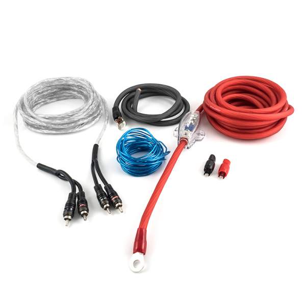 Ampire EPK20 Verstärker Kabelsatz Power-Kit Endstufen-Anschluß-Set (Economy) auf 20mm²