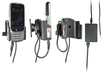 Brodit 513040 Mobile Phone Halter - Nokia 6303 Classic Handy Halterung - aktiv - mit Molex-Adapter