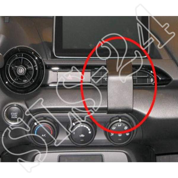 BRODIT 855172 ProClip Halterung - Mazda MX-5 / Miata ab Baujahr 2016 GPS Navi KFZ Halter Navigation