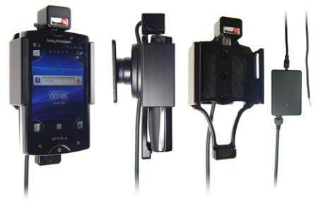 Brodit 513281 Mobile Phone Halter - Sony Ericsson Xperia Mini Pro - aktiv - mit Molex-Adapter
