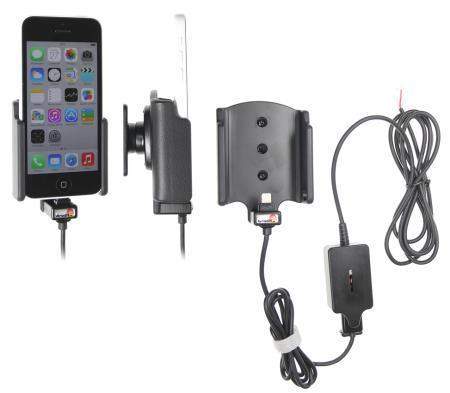 Brodit 527562 APPLE iPhone 5C Halter - aktiv Halterung mit Molex-Adapter
