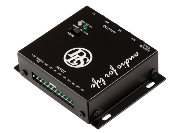 DLS CA-HLC4.2 High Level Line Output Converter mit autosense/bass remote