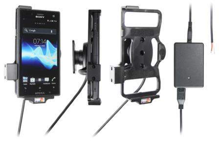 Brodit 513424 Mobile Phone Halter - Sony Xperia Acro S - aktiv - Halter mit Molex-Adapter