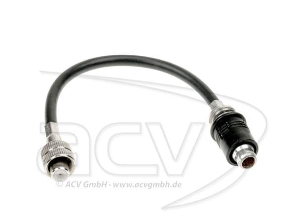 ACV 1502-02 DIN Antennenadapter OPEL Astra / Omega / Vectra RAST 2 (m) --> M 10 x 0,75 (f) 75 Ohm