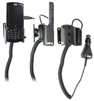 Brodit 965294 - PDA Halter - HP iPAQ Voice Messenger - Halterung - aktiv - mit KFZ-Ladekabel