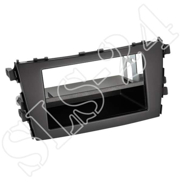 Suzuki Celerio (LF) ab 11/2014 Radioblende Einbaurahmen 1-DIN mit Ablagefach Blende Halterung