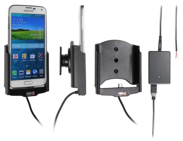 Brodit 513623 Mobile Phone Halter - Samsung Galaxy S5 - aktiv - Halterung mit Molex-Adapter