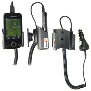 Brodit 512032 Mobile Phone Halter - SAMSUNG S5600 - aktiv - Handy Halterung mit KFZ-Ladekabel