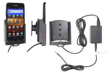 Brodit 513327 - PDA Halter - Samsung Galaxy S II LTE i9210 - aktiv - Halterung - mit Molex Adapter