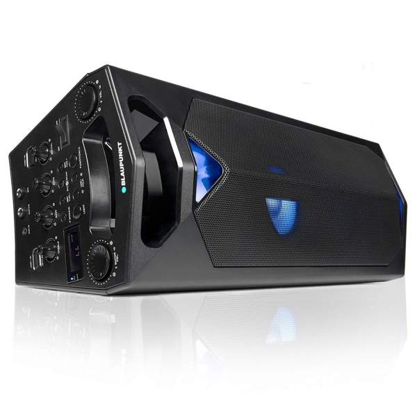 Blaupunkt Partyspeaker PS 500 Lautsprecher, mit integriertem Akku, 40W RMS,Bluetooth, USB, Aux-In
