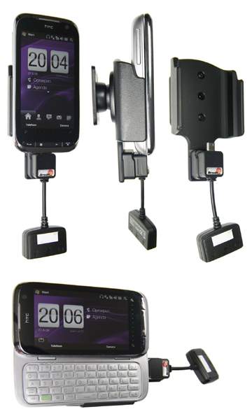 Brodit 519021 - Mobile Phone Halter / PDA - HTC Touch Pro 2 - aktiv - Anschluss-Adapter (3cm)