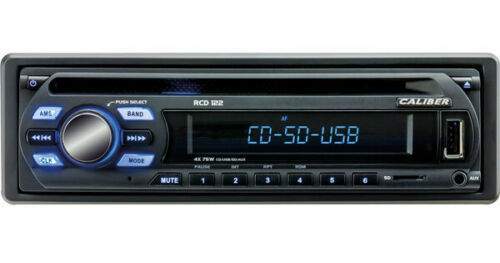 Einbauset 1DIN+Fach Smart ForTwo BR451 + Caliber RCD122 Autoradio mit CD/USB/AUX-IN/Micro SD/MP3/WMA