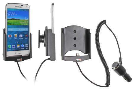 Brodit 512623 Mobile Phone Halter - Samsung Galaxy S5 aktiv - Halterung mit KFZ Ladekabel