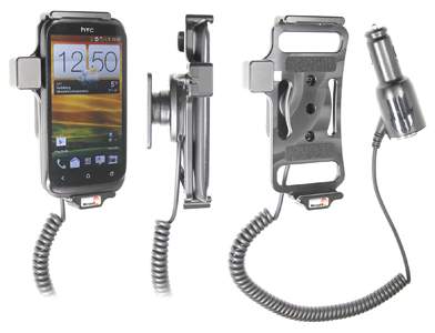 Brodit 512441 Mobile Phone Halter - HTC Desire X - aktiv - Halterung mit KFZ Ladekabel