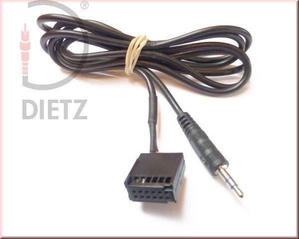 Dietz 1308 Radioadapter AUX-IN Adapter Klinke 3,5mm für Ford ab 2004