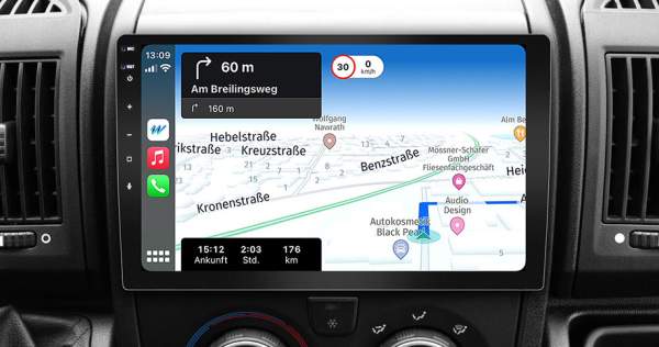 ESX VN1030-DBJ Fahrzeugspezifischer i30 Smart Moniceiver mit 25,6 cm (10.1“) Touchscreen für Fiat Du