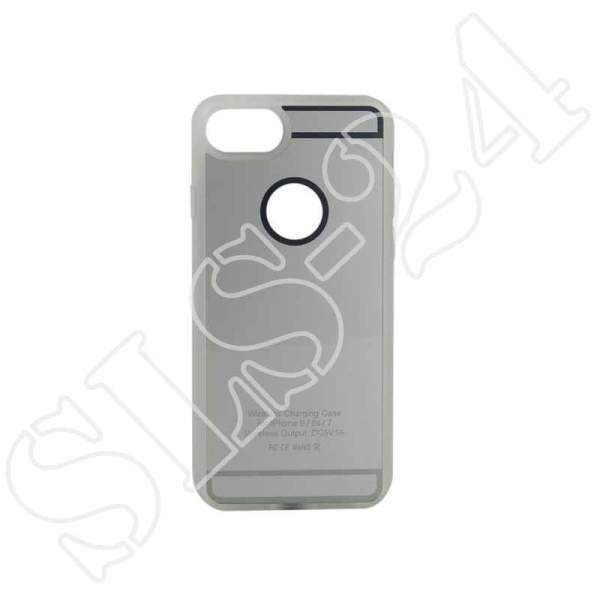 ACV 240000-22-01 Inbay® Ladeschale für iPhone 6/6s/7 silber Smartphone Qi-konformer Ladeempfänger