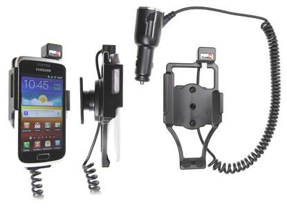 Brodit 512333 Mobile Phone Halter - Samsung Galaxy W GT-I8150 - aktiv - Halterung mit KFZ-Ladekabel