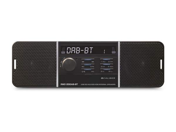 Caliber RMD213DAB-BT Autoradio mit internen Lautsprechern 12/24 V u. Bluetooth, USB, SD, Aux, DAB+,