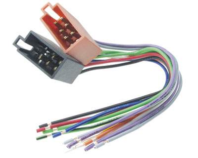Dietz 18029 ISO Stromstecker + Lautsprecherstecker -> FLE